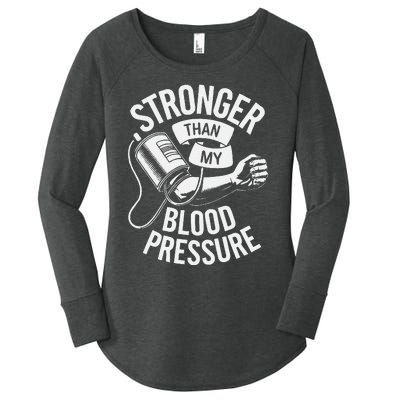 Pulmonary Hypertension Awareness High Blood Pressure Women's Perfect Tri Tunic Long Sleeve Shirt