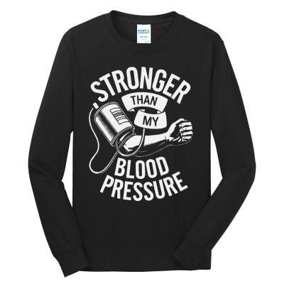 Pulmonary Hypertension Awareness High Blood Pressure Tall Long Sleeve T-Shirt