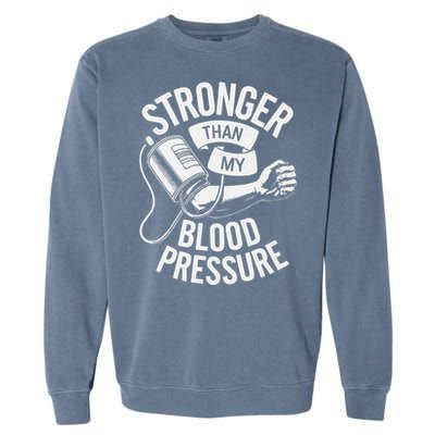 Pulmonary Hypertension Awareness High Blood Pressure Garment-Dyed Sweatshirt