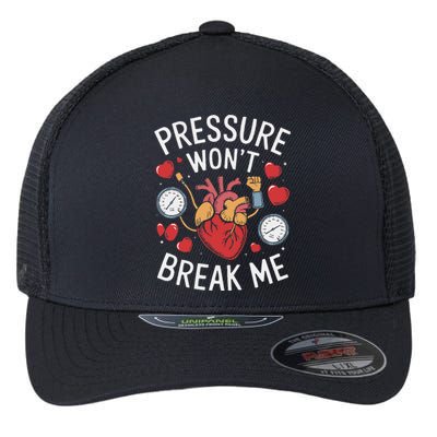 Pulmonary Hypertension Awareness High Blood Pressure Flexfit Unipanel Trucker Cap