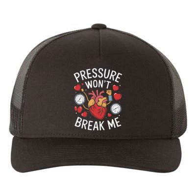 Pulmonary Hypertension Awareness High Blood Pressure Yupoong Adult 5-Panel Trucker Hat