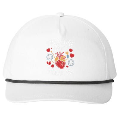 Pulmonary Hypertension Awareness High Blood Pressure Snapback Five-Panel Rope Hat