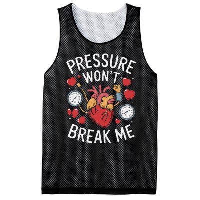 Pulmonary Hypertension Awareness High Blood Pressure Mesh Reversible Basketball Jersey Tank