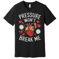 Pulmonary Hypertension Awareness High Blood Pressure Premium T-Shirt