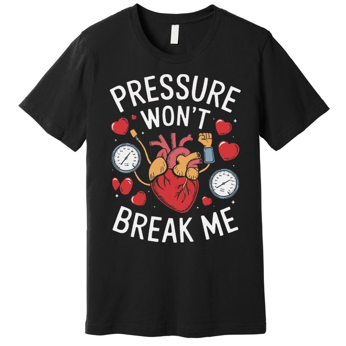 Pulmonary Hypertension Awareness High Blood Pressure Premium T-Shirt