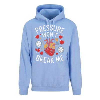 Pulmonary Hypertension Awareness High Blood Pressure Unisex Surf Hoodie