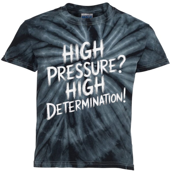 Pulmonary Hypertension Awareness High Blood Pressure Kids Tie-Dye T-Shirt