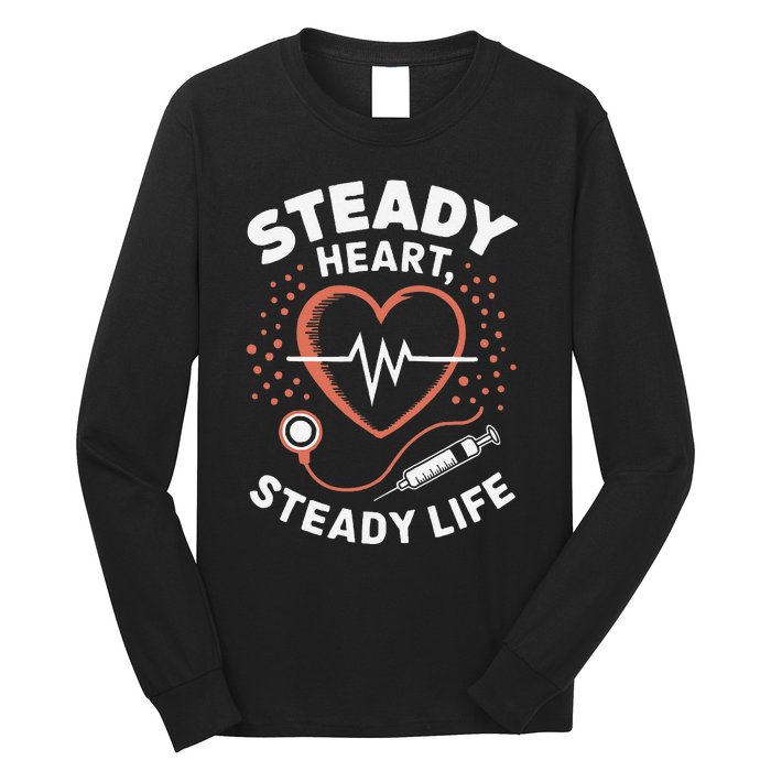 Pulmonary Hypertension Awareness High Blood Pressure Long Sleeve Shirt