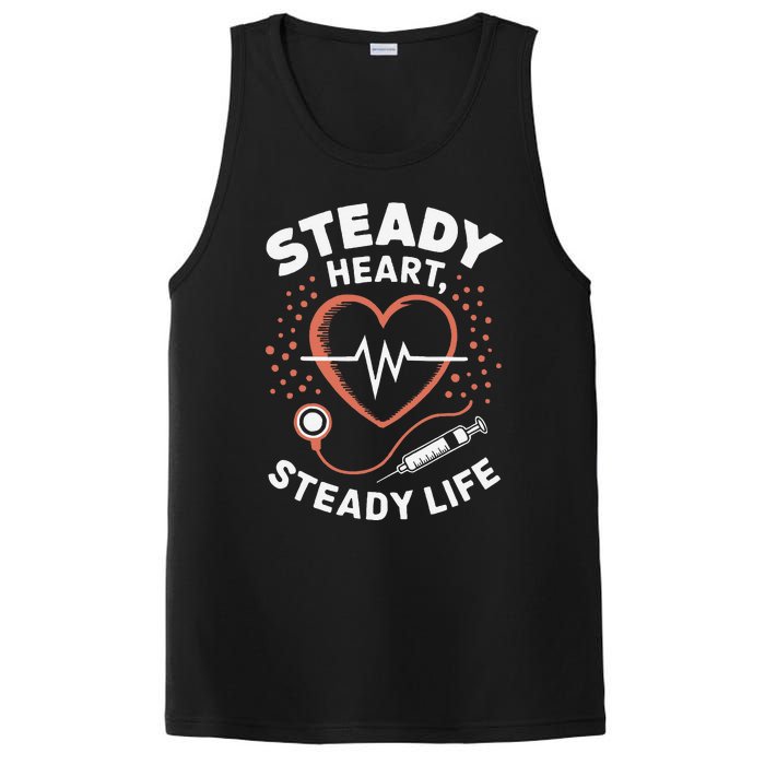 Pulmonary Hypertension Awareness High Blood Pressure PosiCharge Competitor Tank