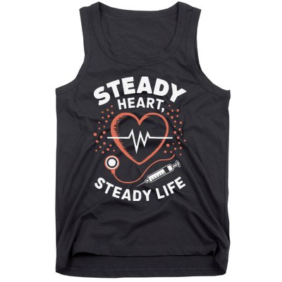 Pulmonary Hypertension Awareness High Blood Pressure Tank Top