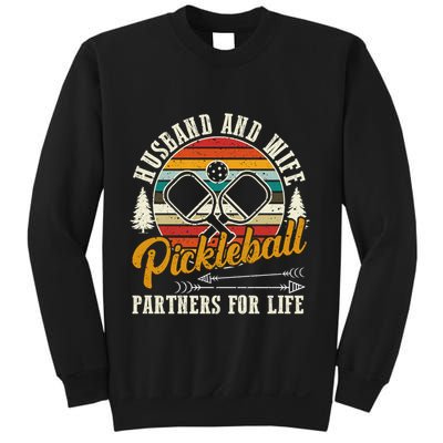 Pickleball Husband And Wife Sweatshirt