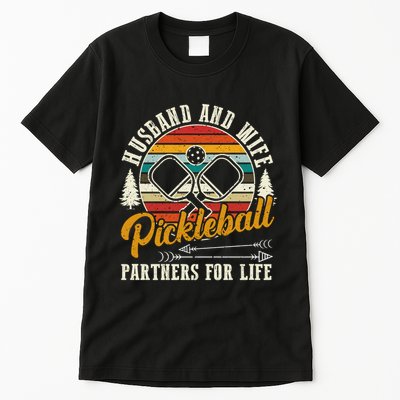Pickleball Husband And Wife Tall T-Shirt