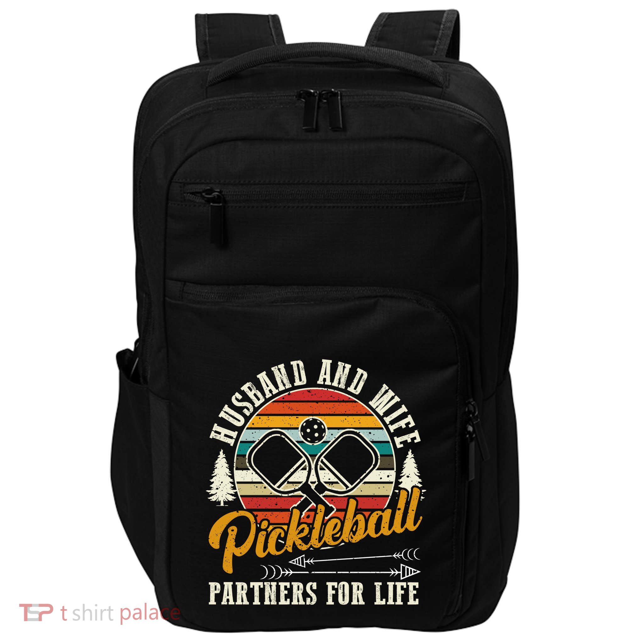 Pickleball Husband And Wife Impact Tech Backpack