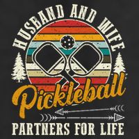 Pickleball Husband And Wife 11oz C Handle Ceramic Mug
