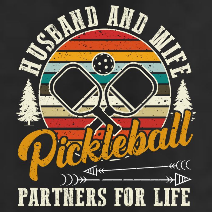 Pickleball Husband And Wife 11oz C Handle Ceramic Mug