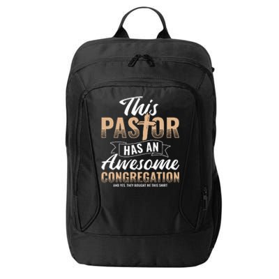 Pastor Has An Awesome Congregation Christian Bought Me This City Backpack