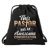 Pastor Has An Awesome Congregation Christian Bought Me This Drawstring Bag