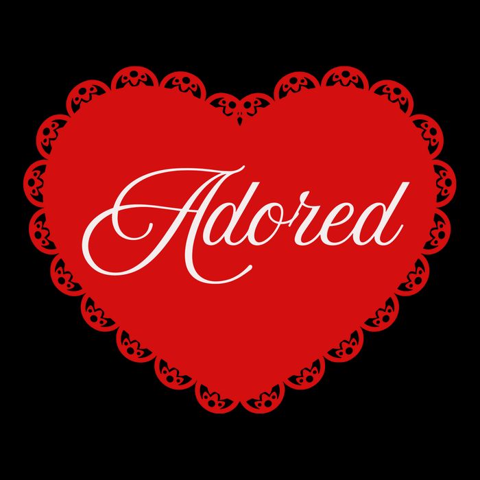 Paris Hilton Adored Heart V-Neck T-Shirt