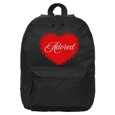 Paris Hilton Adored Heart 16 in Basic Backpack