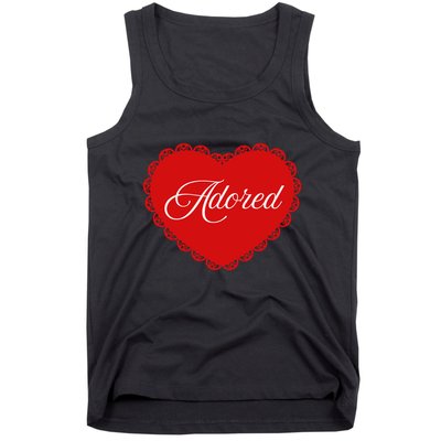 Paris Hilton Adored Heart Tank Top