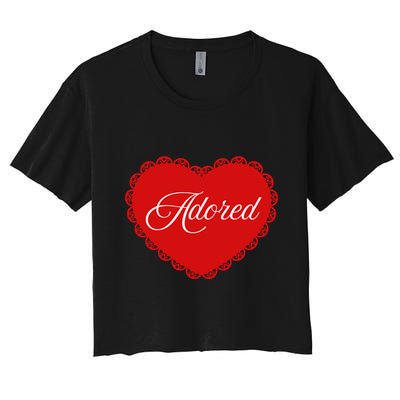 Paris Hilton Adored Heart Crop Top