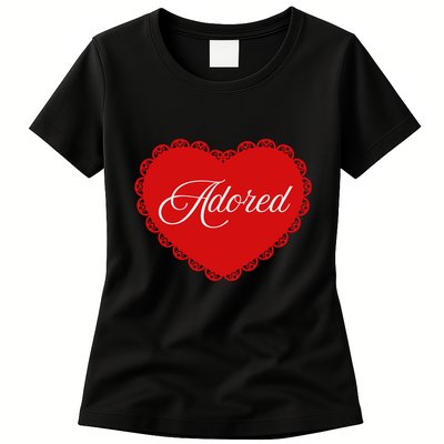Paris Hilton Adored Heart Womens T-Shirt