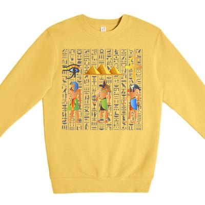 Pharaoh Egyptian Premium Crewneck Sweatshirt