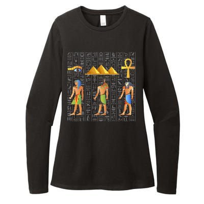 Pharaoh Egyptian Womens CVC Long Sleeve Shirt