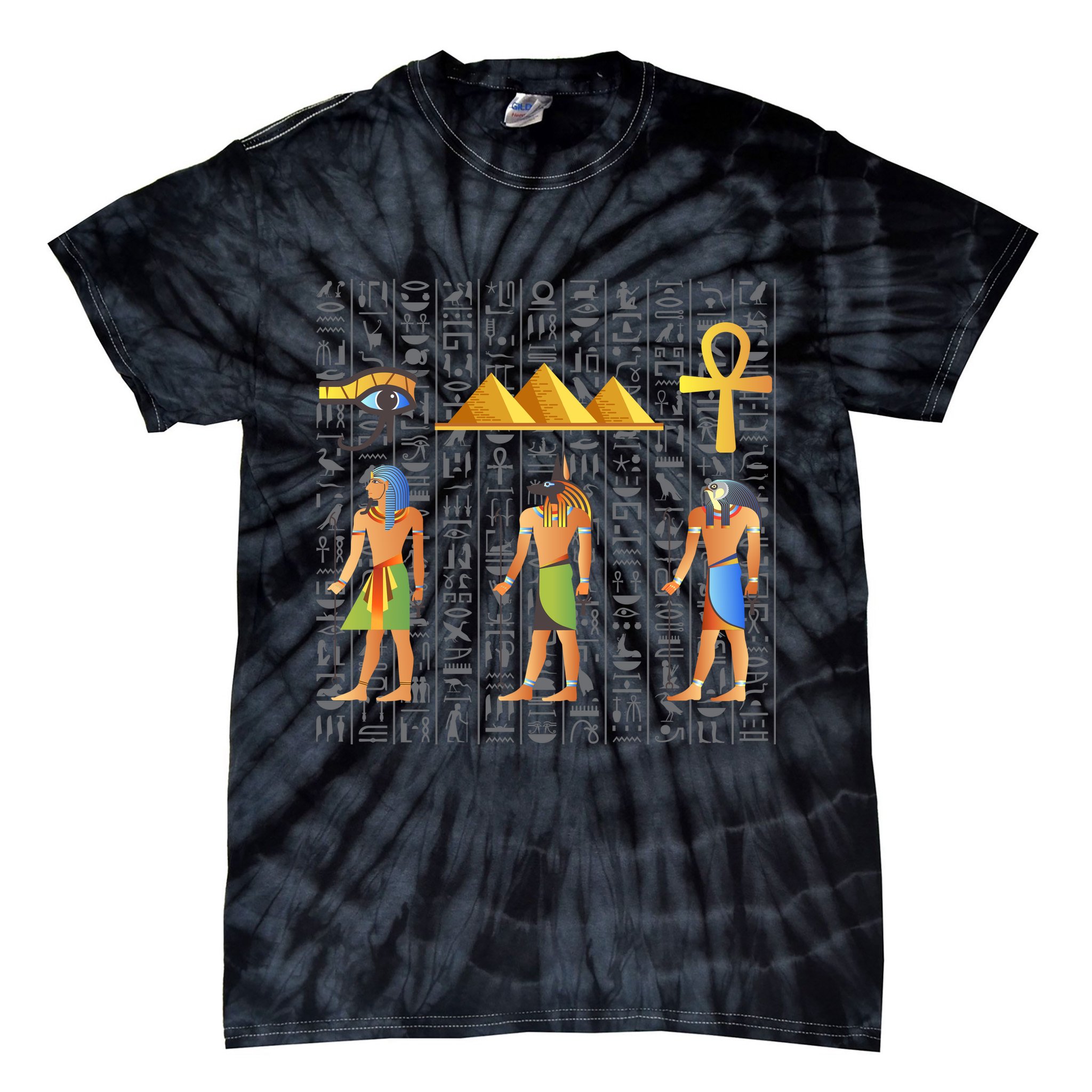 Pharaoh Egyptian Tie-Dye T-Shirt