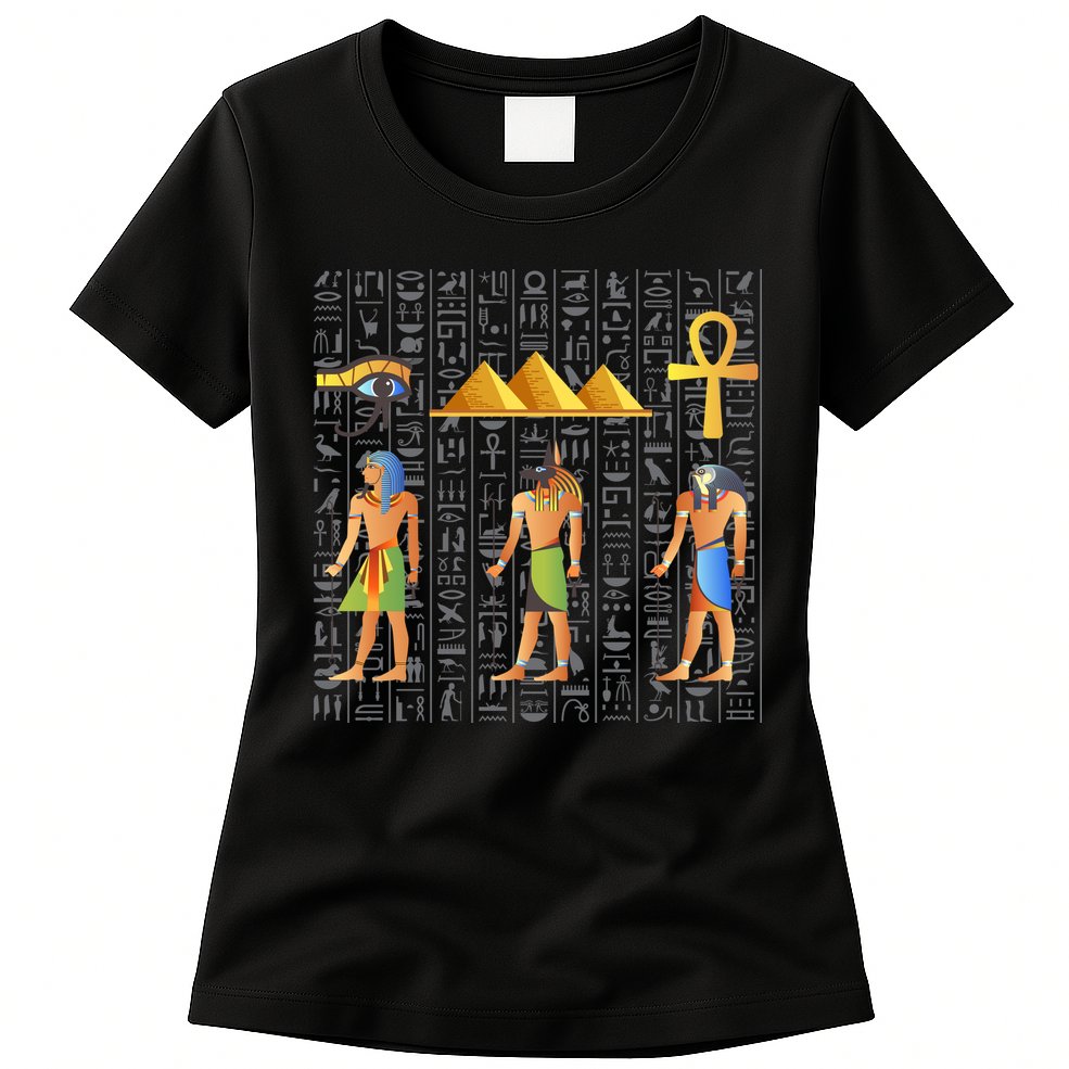 Pharaoh Egyptian Womens T-Shirt