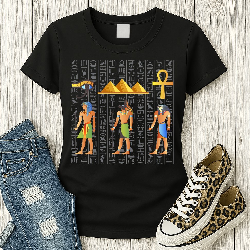 Pharaoh Egyptian Womens T-Shirt