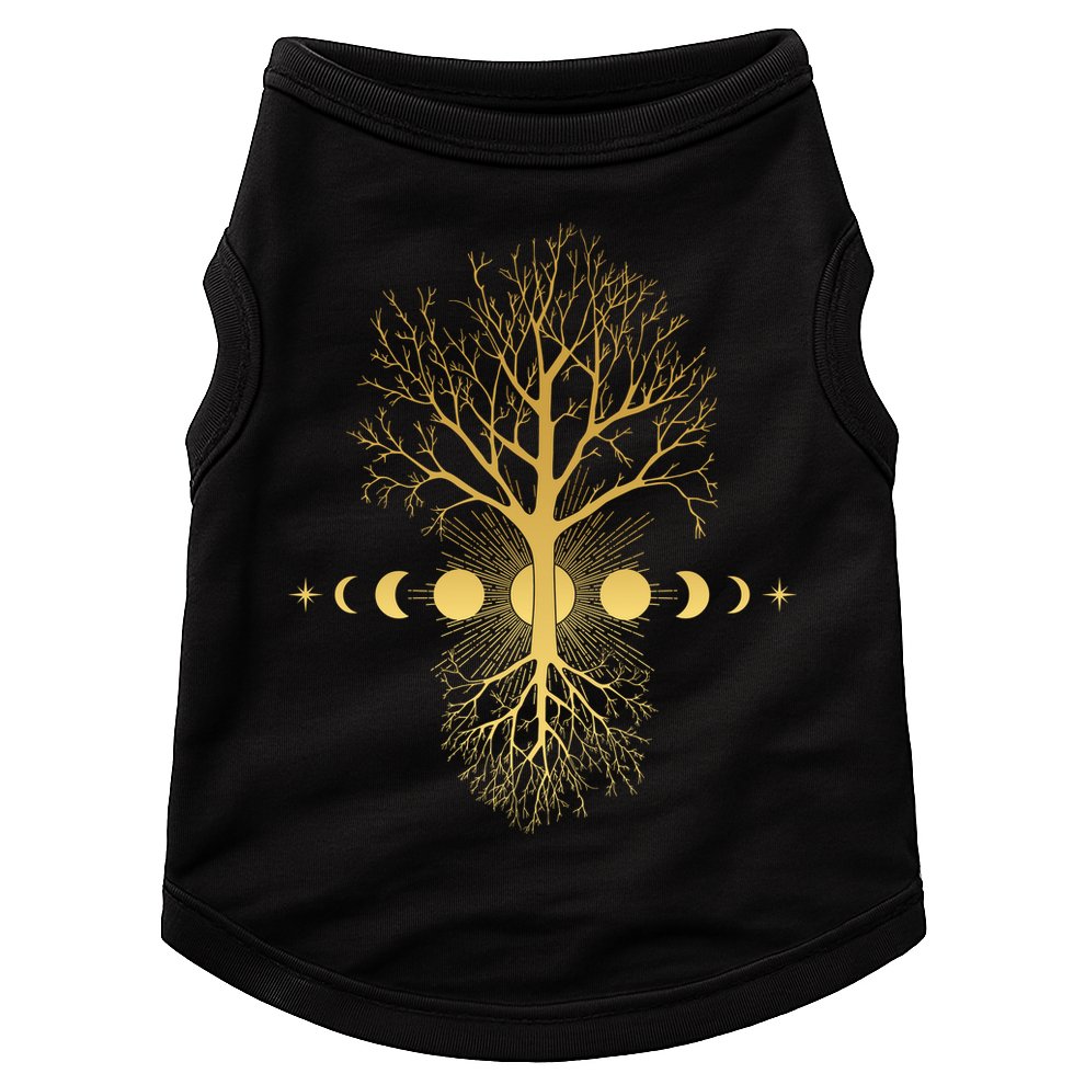 Phases Of The Moon Roots Doggie Tank