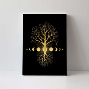 Phases Of The Moon Roots Canvas