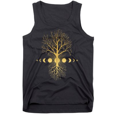 Phases Of The Moon Roots Tank Top