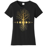 Phases Of The Moon Roots Women's T-Shirt