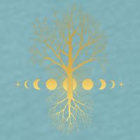 Phases Of The Moon Roots Sueded Cloud Jersey T-Shirt