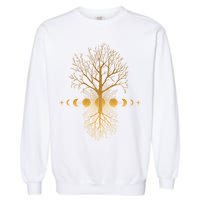 Phases Of The Moon Roots Garment-Dyed Sweatshirt