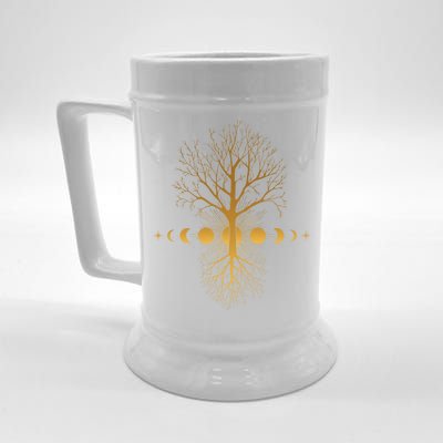 Phases Of The Moon Roots Beer Stein