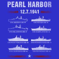 Pearl Harbor Battleship Memorial Day December 7th 1941 Wwii Cute Gift Full Zip Hoodie