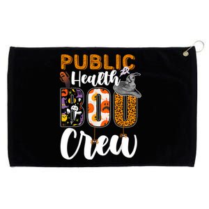 Public Health Boo Crew Halloween Matching Nurse Grommeted Golf Towel