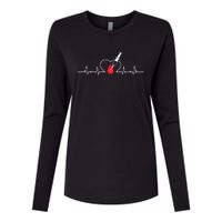 Phlebotomist Heart Blood Phlebotomy Pulse Syringe Gift Womens Cotton Relaxed Long Sleeve T-Shirt