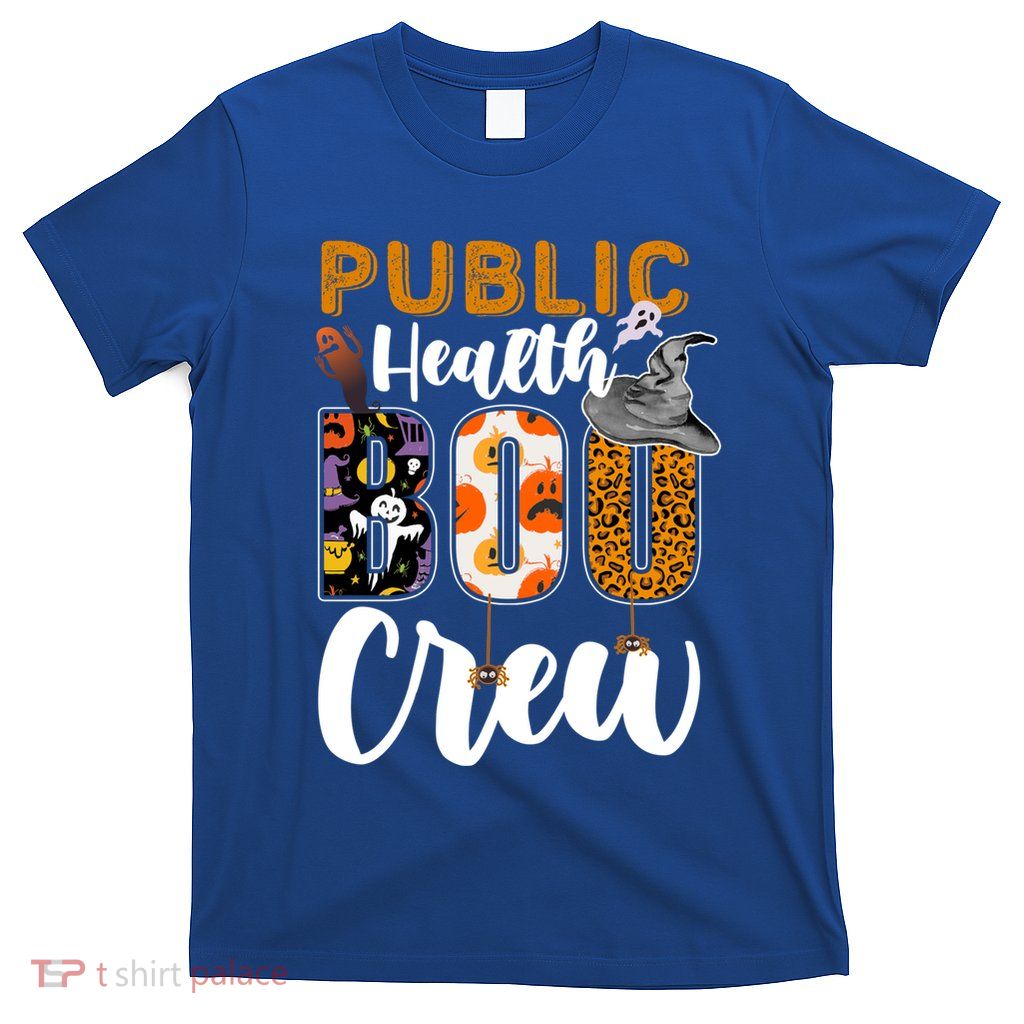 Public Health Boo Crew Halloween Matching Nurse Gift T-Shirt