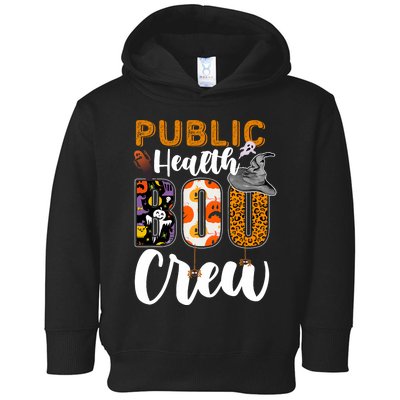 Public Health Boo Crew Halloween Matching Nurse Toddler Hoodie