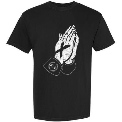 Praying Hands Crew Straight Edge Garment-Dyed Heavyweight T-Shirt