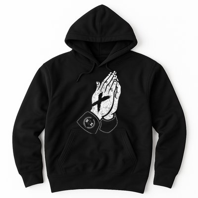 Praying Hands Crew Straight Edge Hoodie