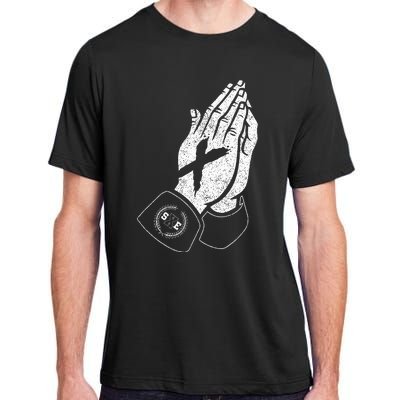 Praying Hands Crew Straight Edge Adult ChromaSoft Performance T-Shirt