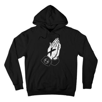 Praying Hands Crew Straight Edge Tall Hoodie