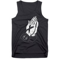 Praying Hands Crew Straight Edge Tank Top