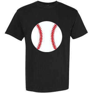 Pregnancy Halloween Costume Baseball Pregnant Garment-Dyed Heavyweight T-Shirt