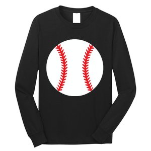 Pregnancy Halloween Costume Baseball Pregnant Long Sleeve Shirt